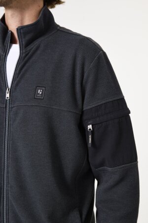 B51066_men`s sweat cardigan