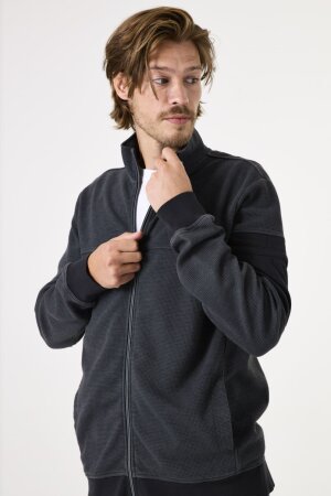 B51066_men`s sweat cardigan