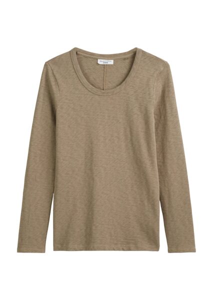 T-shirt, LSL, Roundneck, Slubqualit