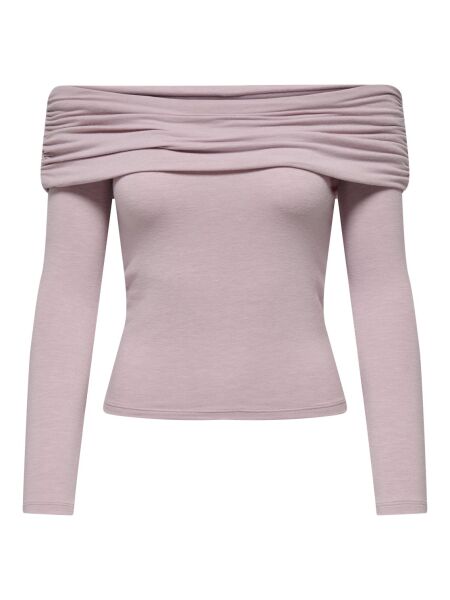 ONLGLAMOUR L/S OFF SHOULDER TOP CC