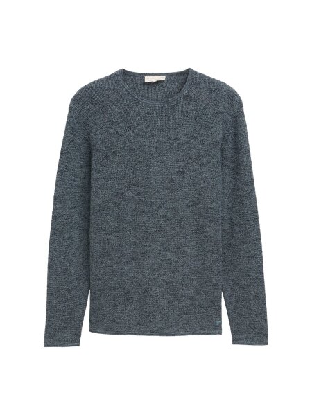 structured crewneck knit