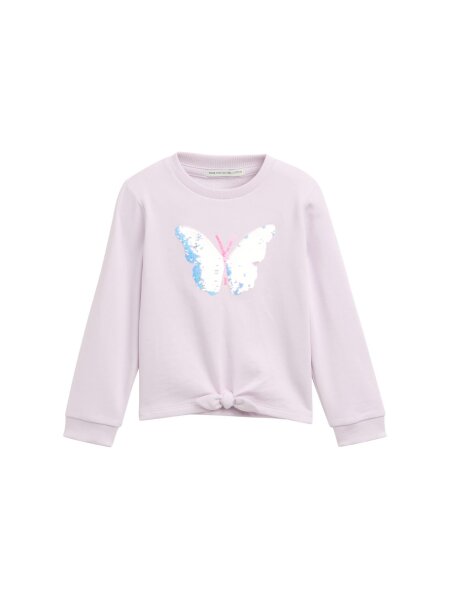 reversible sequin sweatshirt