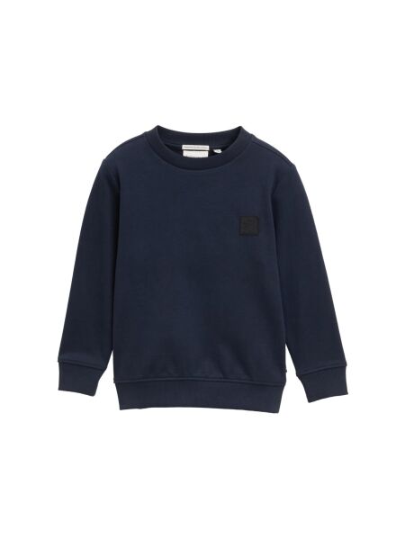 badge sweatshirt