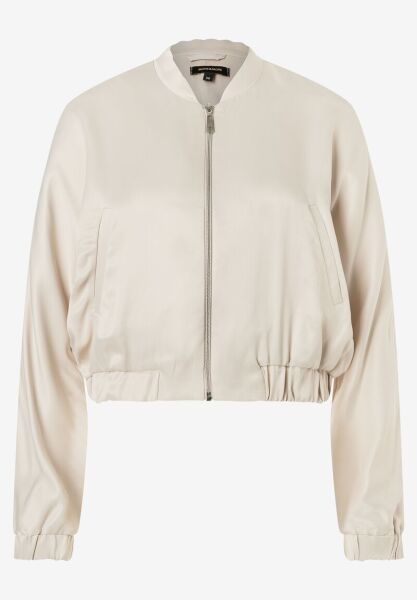 Sateen Zipper Blouson