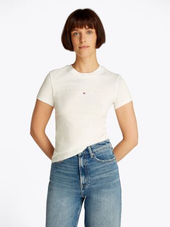 TJW SLIM TONAL LINEAR TEE EXT