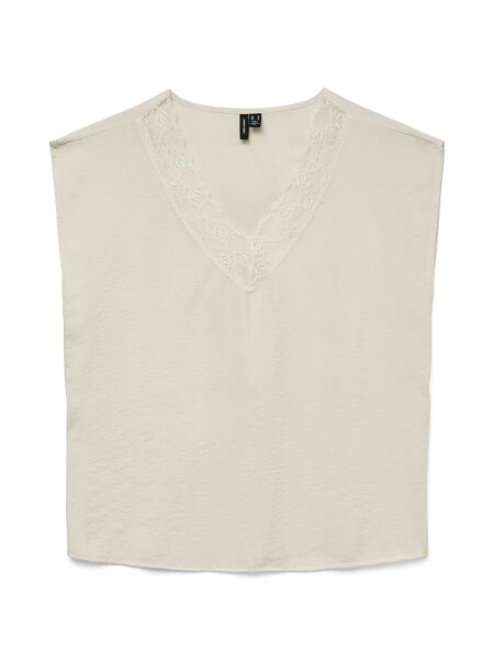 VMSAFA SL V-NECK LACE TOP WVN GA NO