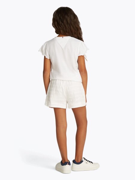 ESSENTIAL RUFFLE SLEEVE TOP SS