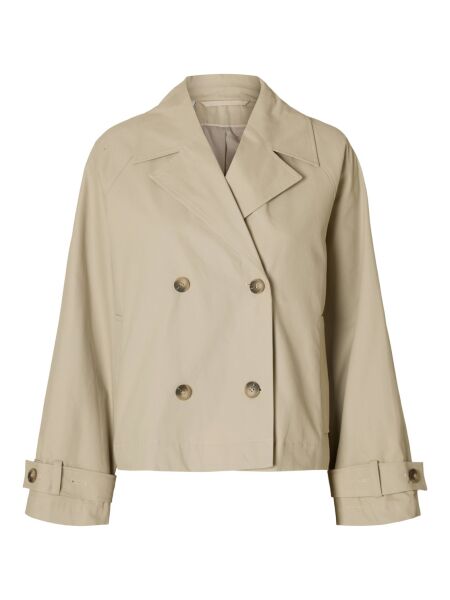 SLFCILO SHORT TRENCHCOAT NOOS