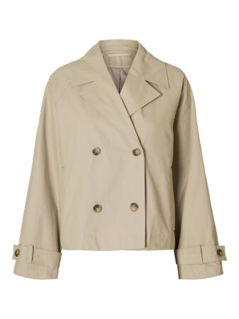SLFCILO SHORT TRENCHCOAT NOOS