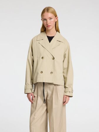 SLFCILO SHORT TRENCHCOAT NOOS