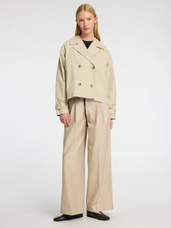 SLFCILO SHORT TRENCHCOAT NOOS
