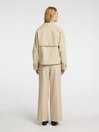 SLFCILO SHORT TRENCHCOAT NOOS