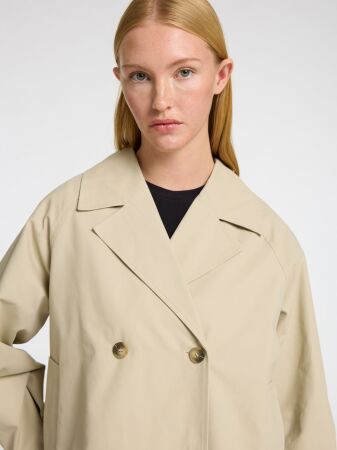 SLFCILO SHORT TRENCHCOAT NOOS