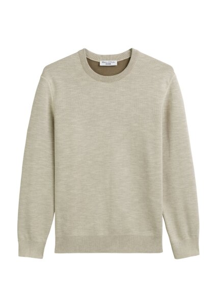 Knit Pullover, Longsleeve, Crew Nec