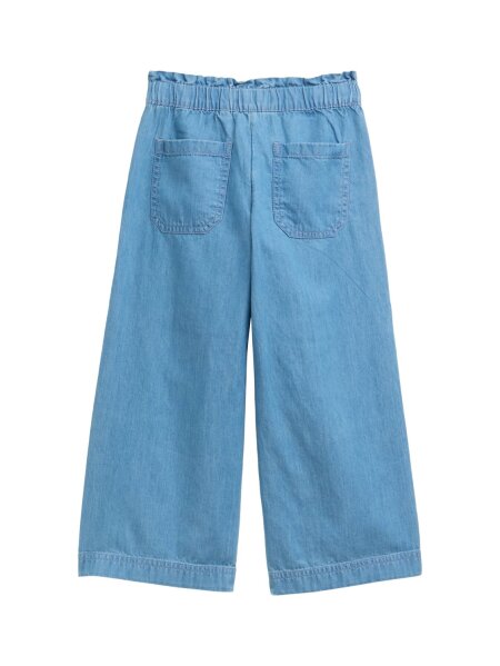 wide leg denim pants