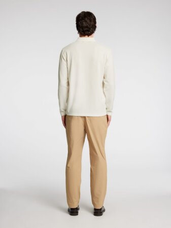 SLHPHIL SPLIT NECK LS POLO