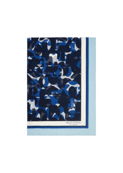 Shawl, woven, cotton-modal, various