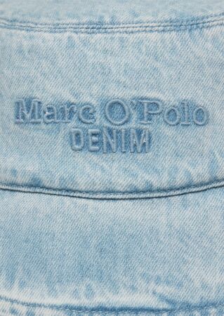 Denim Bucket Hat, Logo Embroidery