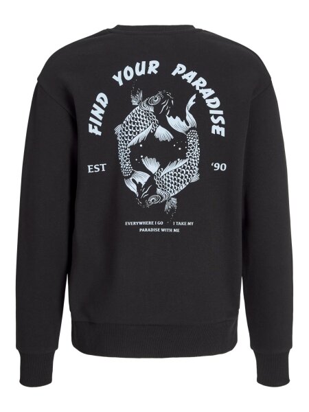 JJCHARGE PRINTED SWEAT CREW NECK JN