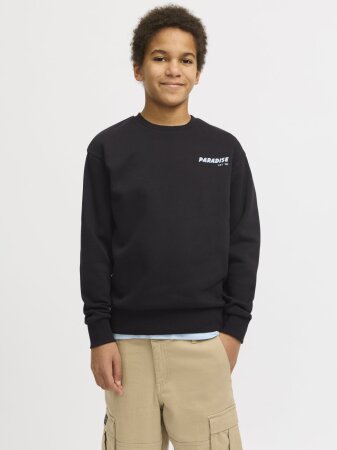 JJCHARGE PRINTED SWEAT CREW NECK JN