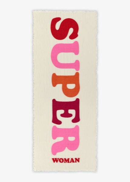 WOVEN SCARF MODAL MIX SUPER WOMAN Q