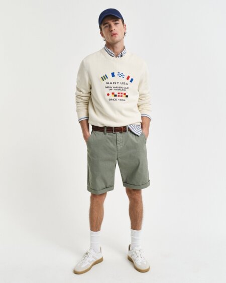 REG SUNFADED CHINO SHORTS