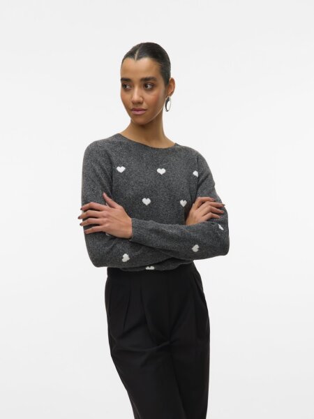 VMDOFFY INTARSIA LS O-NCK PULLOV GA