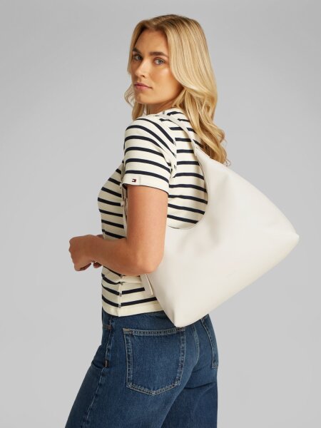 HARDWARE STRAP HOBO SHOULDER BAG