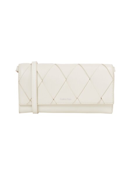 CK WOVEN CONVERTIBLE WALLET BAG