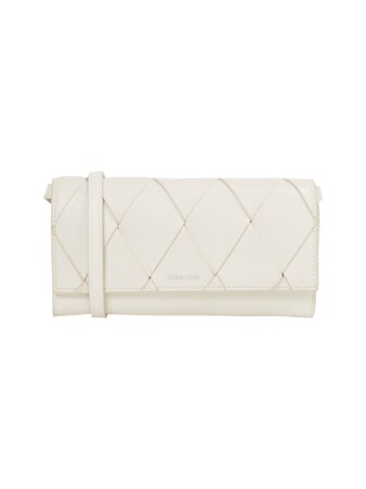 CK WOVEN CONVERTIBLE WALLET BAG
