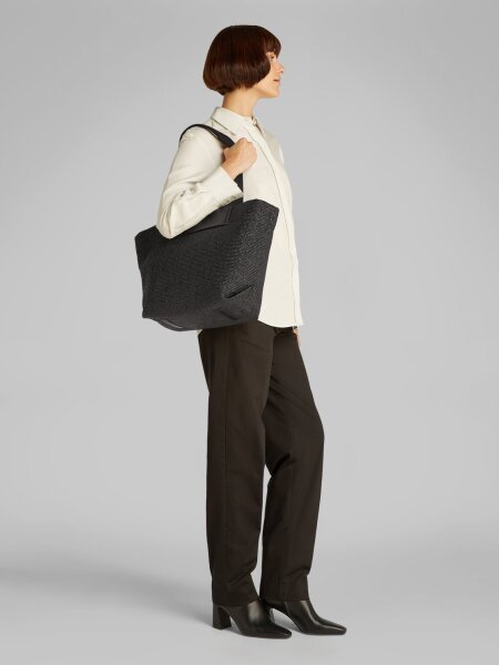 CK RAFFIA MEDIUM SHOPPER