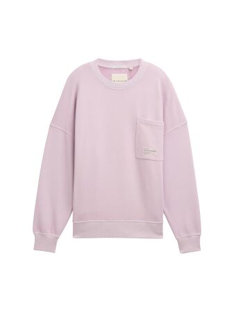 oversize pocket sweatshirt