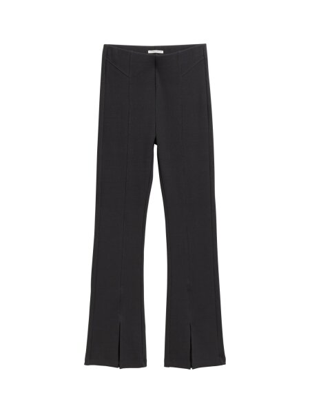 flared rib leggings