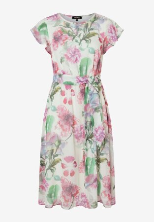 Printed Flower Dress