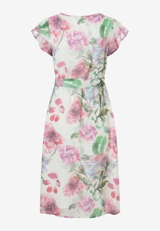 Printed Flower Dress