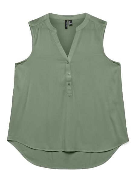 VMBELLA SL V-NECK TOP WVN GA NOOS