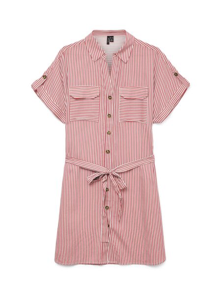 VMBUMPY SS SHORT SHIRT DRESS WVN GA