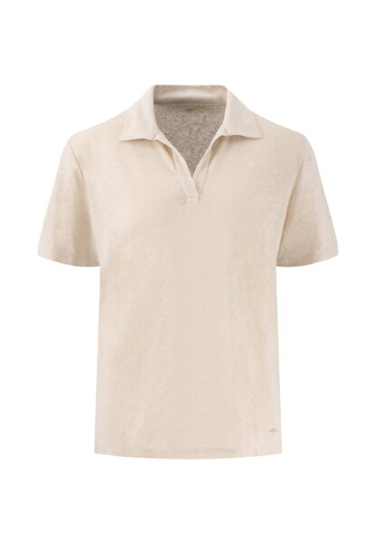POLOSHIRT 1/2 LINEN