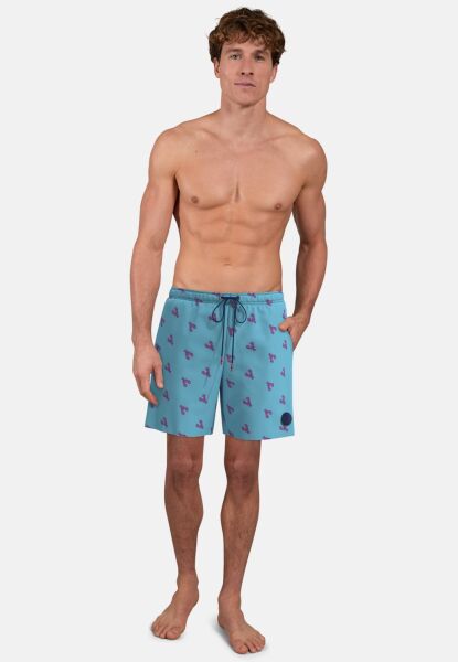 Badeshorts mittellang