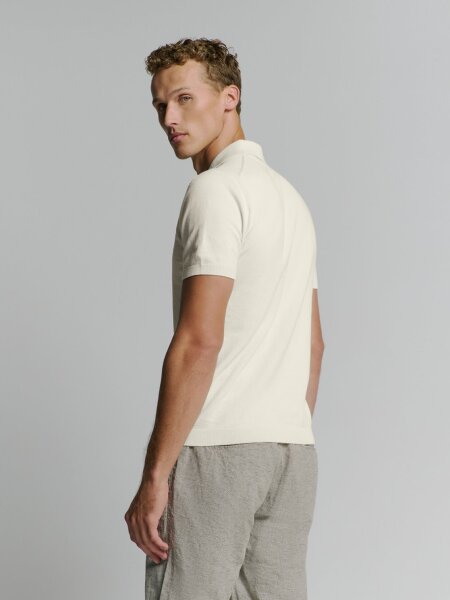 Pullover Short Sleeve Polo V Solid