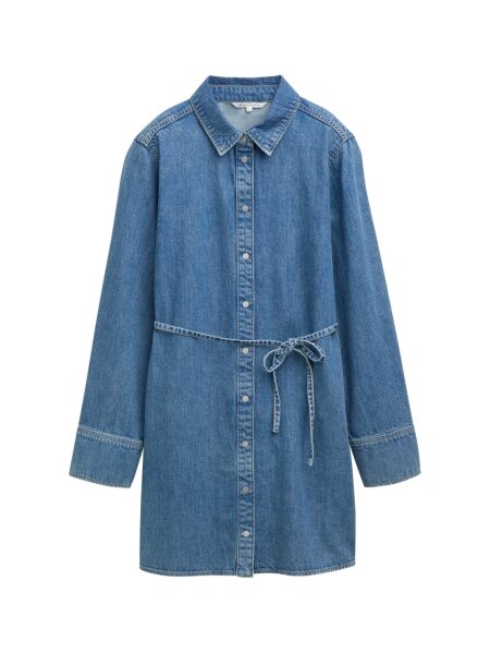 denim shirt dress