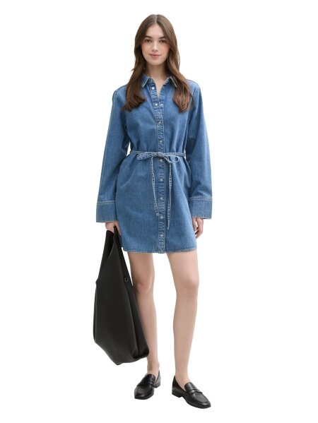denim shirt dress