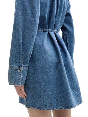 denim shirt dress