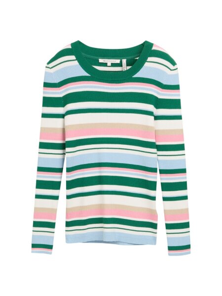 knit rib pullover