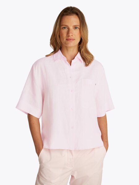ESS LINEN RELAXED S/S SHIRT