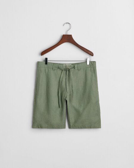 RELAXED LINEN DS SHORTS