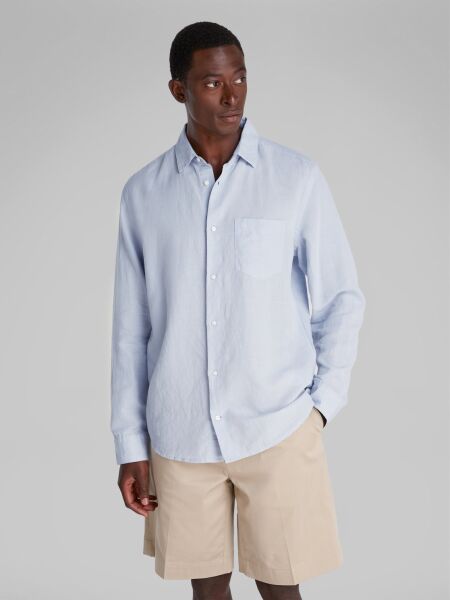 LINEN COTTON REGULAR L/S SHIRT