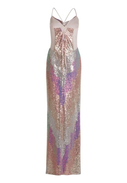 Kleid Lang ohne Arm