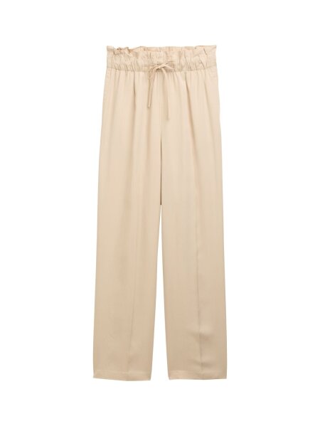 paperbag wide leg pants