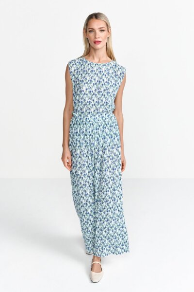 Printed Crinkle Top